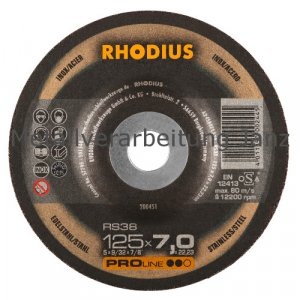 RHODIUS Schruppscheibe RS3in1, Form: gekröpft - 1 Stück